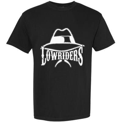 Lowrider Hat La Chicano Cholo Los Angeles Low Rider Garment-Dyed Heavyweight T-Shirt