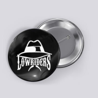 Lowrider Hat La Chicano Cholo Los Angeles Low Rider Button