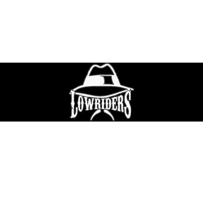 Lowrider Hat La Chicano Cholo Los Angeles Low Rider Bumper Sticker