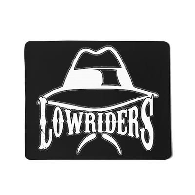 Lowrider Hat La Chicano Cholo Los Angeles Low Rider Mousepad