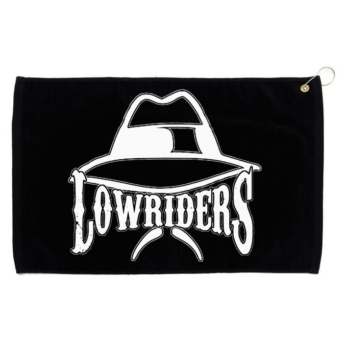 Lowrider Hat La Chicano Cholo Los Angeles Low Rider Grommeted Golf Towel