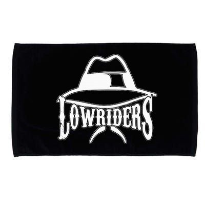 Lowrider Hat La Chicano Cholo Los Angeles Low Rider Microfiber Hand Towel