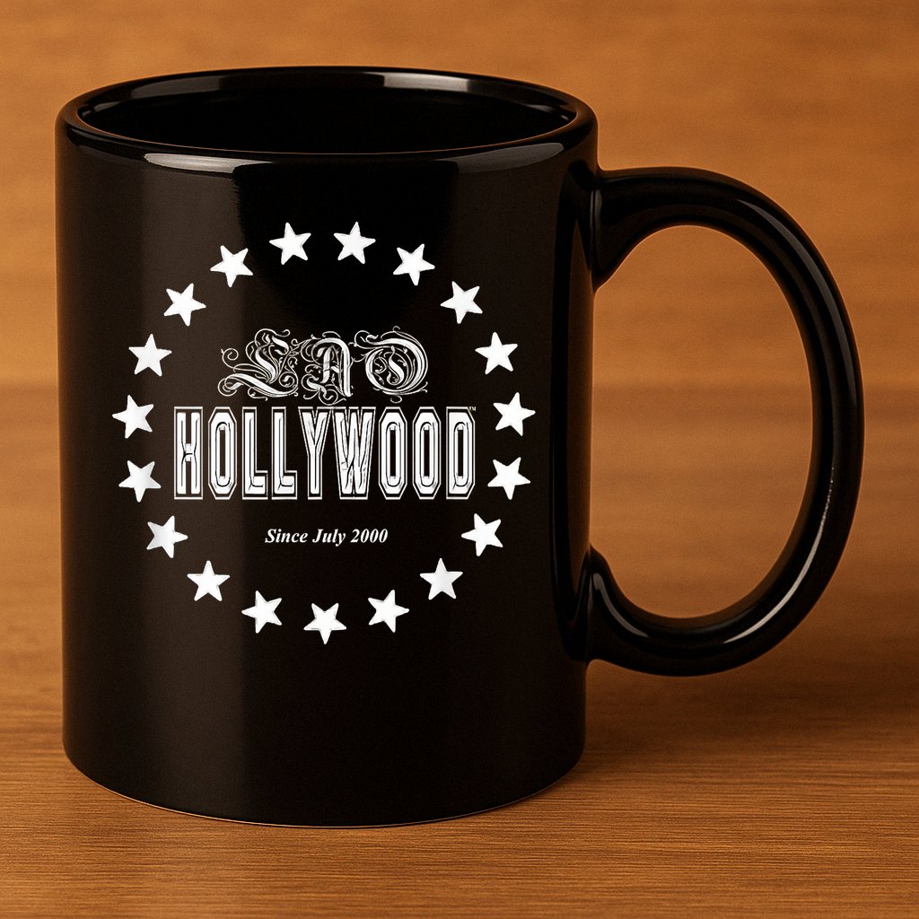 Lao Hollywood 11oz C Handle Ceramic Mug