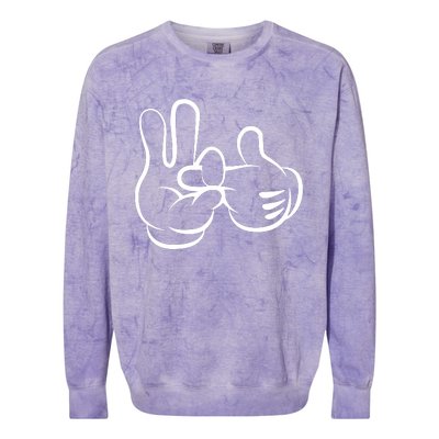 Love Hands Colorblast Crewneck Sweatshirt