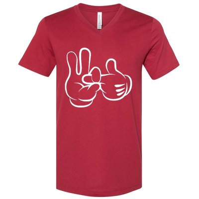 Love Hands V-Neck T-Shirt