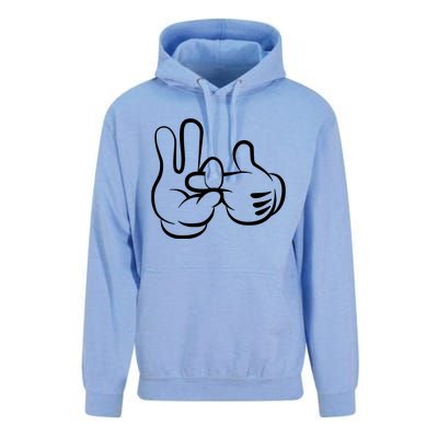 Love Hands Unisex Surf Hoodie