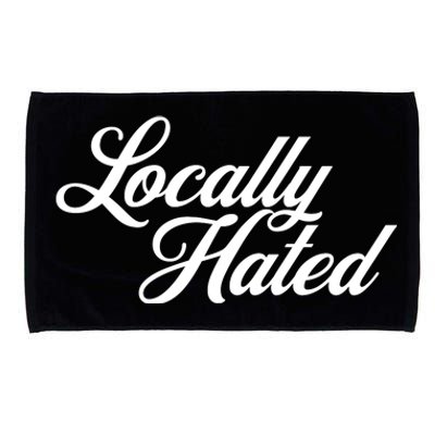 Locally Hated Microfiber Hand Towel