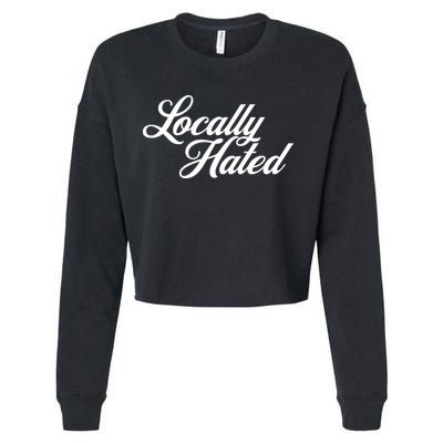 Locally Hated Cropped Pullover Crew