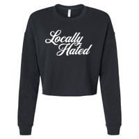 Locally Hated Cropped Pullover Crew