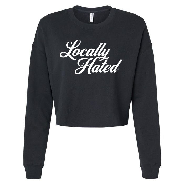 Locally Hated Cropped Pullover Crew