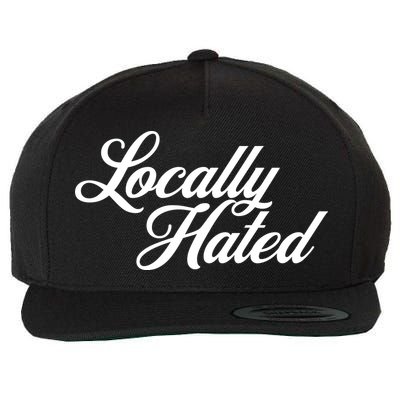 Locally Hated Wool Snapback Cap