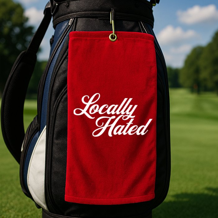 Locally Hated Golf Towel