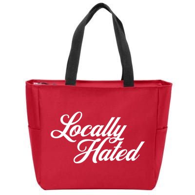 Locally Hated Zip Tote Bag