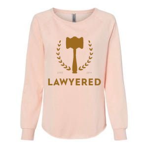 Lawyered Himym Womens California Wash Sweatshirt