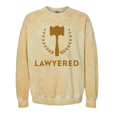 Lawyered Himym Colorblast Crewneck Sweatshirt