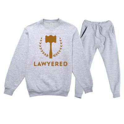 Lawyered Himym Premium Crewneck Sweatsuit Set