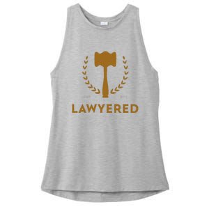 Lawyered Himym Ladies PosiCharge Tri-Blend Wicking Tank