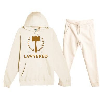 Lawyered Himym Premium Hooded Sweatsuit Set