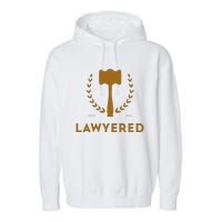 Lawyered Himym Garment-Dyed Fleece Hoodie