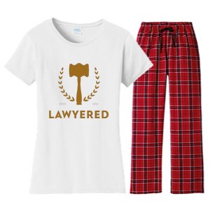 Lawyered Himym Women's Flannel Pajama Set