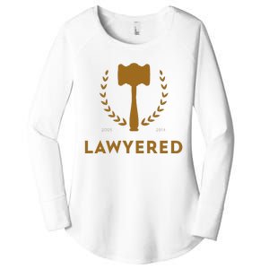 Lawyered Himym Women's Perfect Tri Tunic Long Sleeve Shirt