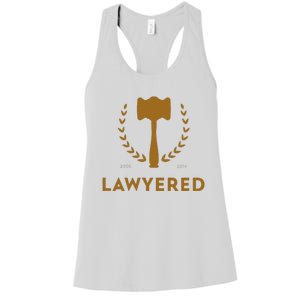 Lawyered Himym Women's Racerback Tank