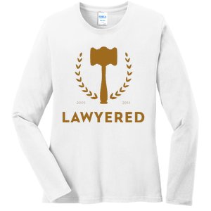 Lawyered Himym Ladies Long Sleeve Shirt