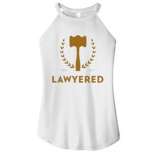 Lawyered Himym Women's Perfect Tri Rocker Tank