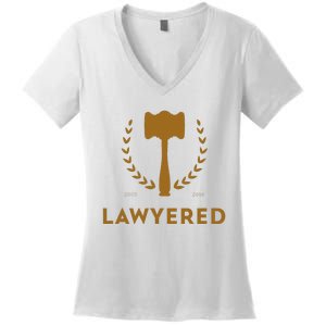 Lawyered Himym Women's V-Neck T-Shirt