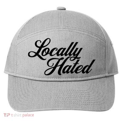 Locally Hated 7-Panel Snapback Hat