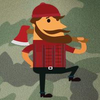Lumberjack Hipster Mountain Man Flannel Axe Tee Legacy Tie Dye Trucker Hat
