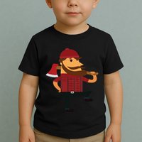Lumberjack Hipster Mountain Man Flannel Axe Tee Toddler T-Shirt