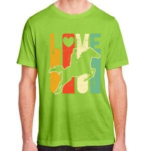 Love Horse Mom Horseback Rider Equestrian Riding Jockeys Cute Gift Adult ChromaSoft Performance T-Shirt