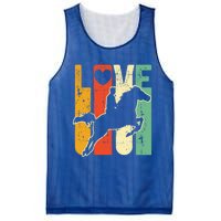 Love Horse Mom Horseback Rider Equestrian Riding Jockeys Cute Gift Mesh Reversible Basketball Jersey Tank