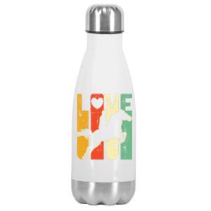 Love Horse Mom Horseback Rider Equestrian Riding Jockeys Cute Gift Stainless Steel Insulated Water Bottle