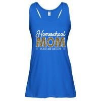 Leopard Homeschool Mom Mama Coffee Mothers Day Gift Ladies Essential Flowy Tank