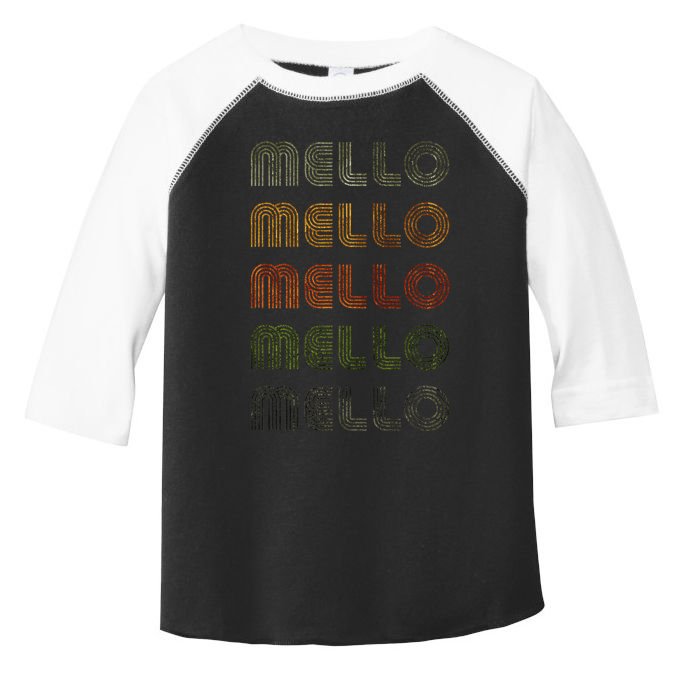 Love Heart Mello Grunge Vintage Style Black Mello Toddler Fine Jersey T-Shirt