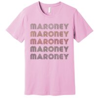 Love Heart Maroney Grunge Vintage Style Black Maroney Premium T-Shirt