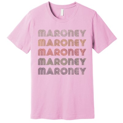 Love Heart Maroney Grunge Vintage Style Black Maroney Premium T-Shirt