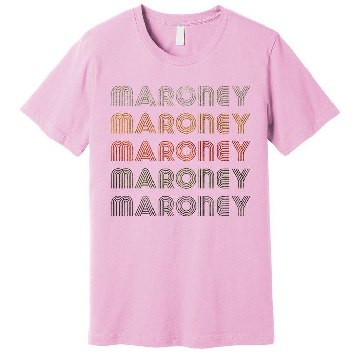 Love Heart Maroney Grunge Vintage Style Black Maroney Premium T-Shirt