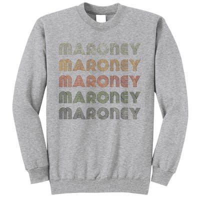 Love Heart Maroney Grunge Vintage Style Black Maroney Tall Sweatshirt