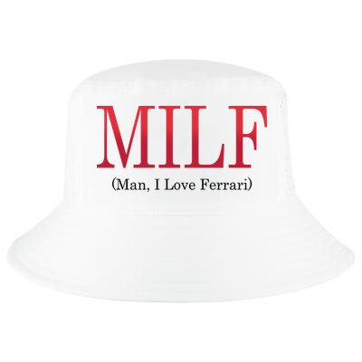 Lewis Hamilton Milf Man I Love Ferrari Cool Comfort Performance Bucket Hat