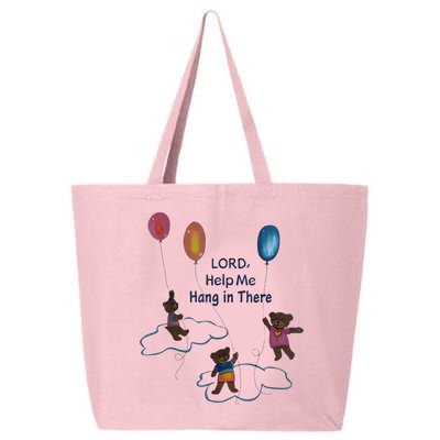 Lord Help Me Hang In There Funny Meme 25L Jumbo Tote