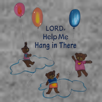 Lord Help Me Hang In There Funny Meme Tall Hoodie
