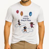 Lord Help Me Hang In There Funny Meme Performance Shirt