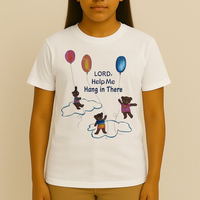 Lord Help Me Hang In There Funny Meme T-Shirt