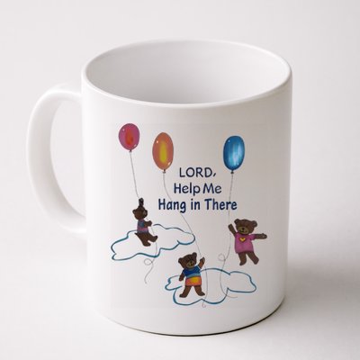 Lord Help Me Hang In There Funny Meme Mug