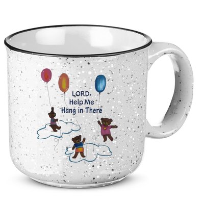Lord Help Me Hang In There Funny Meme 15oz Campfire Ceramic Mug