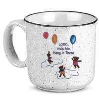 Lord Help Me Hang In There Funny Meme 15oz Campfire Ceramic Mug