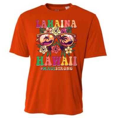 Lahaina Hawaii #Maui Strong Cooling Performance Crew T-Shirt